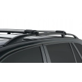 Rhino Rack JA7952 Vortex StealthBar Silver 2 Bar Roof Rack for BMW X5 E70 5dr SUV with Raised Roof Rail (2007 to 2013) - Raised Rail Mount