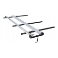 Rhino Rack JC-00943 CSL 4.0m Ladder Rack with 470mm Roller for Ford Transit Custom 4dr Custom SWB Low Roof with Bare Roof (2013 onwards) - Factory Point Mount