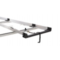 Rhino Rack JC-01133 Multislide 3.0m Ladder Rack with 680mm Roller for Ford Transit Custom 4dr Custom SWB Low Roof with Bare Roof (2013 onwards) - Factory Point Mount