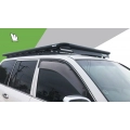 Wedgetail Platform Roof Rack (2200mm x 1350mm) for Toyota Land Cruiser 5dr 100 Series with Raised Roof Rail (1998 to 2007) - Factory Point Mount