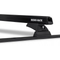 Rhino Rack JB0062 Heavy Duty RCL Trackmount Black 2 Bar Roof Rack for Holden Suburban 5dr Wagon with Bare Roof (1998 to 2001) - Track Mount