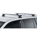 Rhino Rack JC-00015 Vortex RCL Silver 2 Bar Roof Rack for Kia Sorento UM 5dr SUV with Flush Roof Rail (2015 to 2020) - Factory Point Mount