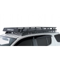 Rhino Rack JB0018 Pioneer Tray (2000mm x 1140mm) for Isuzu MU-X LS-T 5dr SUV with Flush Roof Rail (2013 to 2021) - Factory Point Mount