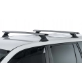 Rhino Rack JA9599 Vortex RCH Silver 1 Bar Roof Rack (Front) for Volkswagen Amarok 2H 4dr Ute with Bare Roof (2011 to 2023) - Factory Point Mount