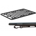 Yakima LNL Platform E (1235 X 2130mm) with RuggedLine spine attachment for Isuzu MU-X LS-T 5dr SUV with Raised Roof Rail (2013 to 2021) - Factory Point Mount