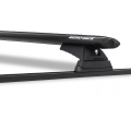 Rhino Rack JB0038 Vortex RCL Trackmount Black 2 Bar Roof Rack for Ford Falcon AU-BF 5dr Wagon with Bare Roof (1998 to 2011) - Track Mount