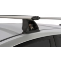Rhino Rack JA2056 Vortex 2500 Silver 2 Bar FMP Roof Rack for Hyundai i30 GD 5dr Hatch with Bare Roof (2012 to 2017) - Factory Point Mount