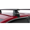 Rhino Rack JA1920 Vortex 2500 Black 2 Bar Roof Rack for Toyota Aurion GSV50R 4dr Sedan with Bare Roof (2012 to 2017) - Clamp Mount