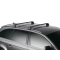 Thule 753 Wingbar Edge Black Roof Racks for Hyundai i40 5dr Wagon with Flush Roof Rail (2011 to 2019) - Factory Point Mount