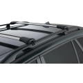 Rhino Rack JA7952 Vortex StealthBar Silver 2 Bar Roof Rack for BMW X5 E70 5dr SUV with Raised Roof Rail (2007 to 2013) - Raised Rail Mount
