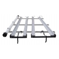 Rhino Rack JC-01119 CSL Double 3.0m Ladder Rack System with Conduit for Ford Transit Custom 4dr Custom SWB Low Roof with Bare Roof (2013 onwards) - Factory Point Mount