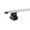 Thule 754 Wingbar Evo Black Roof Racks for Honda Insight 5dr Hatch with Bare Roof (2009 to 2014) - Clamp Mount
