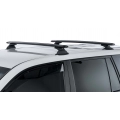 Rhino Rack JA9314 Vortex RCL Black 2 Bar Roof Rack for Honda Accord CP 4dr Sedan with Bare Roof (2008 to 2013) - Factory Point Mount
