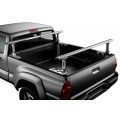 Thule Xsporter Adjustable Silver Ute Tub Racks for Holden Colorado RG 4dr Ute with Tub Rack (2012 to 2020) - Clamp Mount