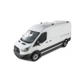 Rhino Rack JA6334 Heavy Duty RLTP Silver 2 Bar Roof Rack for Ford Transit Connect 4dr Connect High Roof with Bare Roof (2013 onwards) - Factory Point Mount