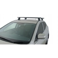 Rhino Rack JA2210 Vortex 2500 Black 2 Bar FMP Roof Rack for Mazda CX-7 ER 5dr SUV with Bare Roof (2006 to 2012) - Factory Point Mount