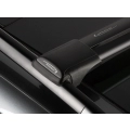 Yakima Aero RailBar Black 2 Bar Roof Rack for BMW 5 Series E39 5dr Wagon with Raised Roof Rail (1997 to 2004) - Raised Rail Mount