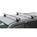 Rhino Rack JA9502 Heavy Duty RCH Silver 2 Bar Roof Rack for Volkswagen Amarok 2H 4dr Ute with Bare Roof (2011 to 2023) - Factory Point Mount
