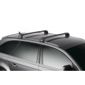 Thule 9595B Edge Wingbar Black for Mercedes Benz B Class W247 5dr Hatch with Bare Roof (2019 onwards) - Factory Point Mount