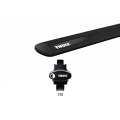 Thule 775 Evo Through Bar Black for Mercedes Benz GLE W167 5dr SUV with Raised Roof Rail (2019 onwards)