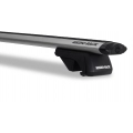 Rhino Rack JA9140 Vortex SX Silver 2 Bar Roof Rack for Mercedes Benz 200-500 W124 5dr Wagon with Raised Roof Rail (1985 to 1995) - Raised Rail Mount