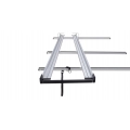 Rhino Rack JC-01131 CSL 4.0m Ladder Rack with 680mm Roller for Ford Transit Custom 4dr Custom SWB Low Roof with Bare Roof (2013 onwards) - Factory Point Mount