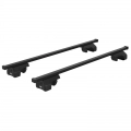 CRUZ Euro 2 Bar Roof Rack for Holden Frontera MX 5dr SUV with Raised Roof Rail (1992 to 2004) - Raised Rail Mount