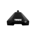 Thule 7105 SquareBar Evo Black 2 Bar Roof Rack for GMC Sierra 1500 Crew Cab 4dr Ute with Bare Roof (2019 onwards) - Clamp Mount