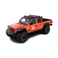 Rhino Rack JB0101 Heavy Duty RL110 Black 2 Bar Roof Rack for Jeep Wrangler JL 4dr SUV with Rain Gutter (2019 onwards) - Gutter Mount