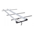 Rhino Rack JC-01129 CSL 3.0m Ladder Rack with 680mm Roller for Ford Transit Custom 4dr Custom SWB Low Roof with Bare Roof (2013 onwards) - Factory Point Mount