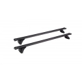 Prorack HD Through Bar Black 2 Bar Roof Rack for Volvo XC70 5dr Wagon with Raised Roof Rail (2003 to 2007) - Raised Rail Mount