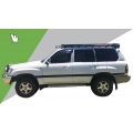 Wedgetail Platform Roof Rack (2200mm x 1350mm) for Toyota Land Cruiser 5dr 100 Series with Bare Roof (1998 to 2007) - Factory Point Mount