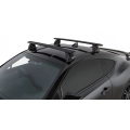 Rhino Rack JA8363 Vortex 2500 Ditch Mount Black 2 Bar Roof Rack for Toyota 86 2dr Coupe with Bare Roof (2012 onwards) - Factory Point Mount