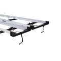 Rhino Rack JC-00938 CSL Double 3.0m Ladder Rack System for Ford Transit Custom 4dr Custom SWB Low Roof with Bare Roof (2013 onwards) - Factory Point Mount