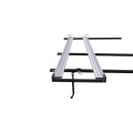 Rhino Rack JC-00949 CSL 3.0m Ladder Rack with 680mm Roller for Ford Transit Custom 4dr Custom SWB Low Roof with Bare Roof (2013 onwards) - Factory Point Mount