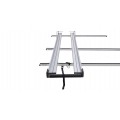 Rhino Rack JC-01122 CSL 3.5m Ladder Rack with 470mm Roller for Ford Transit Custom 4dr Custom SWB Low Roof with Bare Roof (2013 onwards) - Factory Point Mount