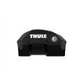 Thule 7204 WingBar Edge Black 2 Bar Roof Rack for Volkswagen Caddy MK III 4dr SWB with Raised Roof Rail (2004 to 2015) - Raised Rail Mount