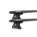 Rhino Rack JA7923 Vortex RLT600 Black 2 Bar Roof Rack for Mitsubishi Express X82 4dr LWB with Bare Roof (2020 onwards) - Factory Point Mount