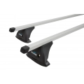 Prorack Standard Silver 2 Bar Roof Rack for Kia EV9 5dr SUV with Flush Roof Rail (2023 onwards) - Flush Rail Mount