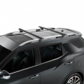 Cruz Airo R black aluminium raised rail Roof Rack set 1280mm (925-795)