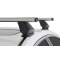 Rhino Rack JA2056 Vortex 2500 Silver 2 Bar FMP Roof Rack for Mazda Mazda 6 GH 4dr Sedan with Bare Roof (2008 to 2012) - Factory Point Mount