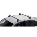 CRUZ S-FIX Black 2 Bar Roof Rack for Vauxhall Zafira C.2 MPV 5dr Wagon with Bare Roof (2016 onwards) - Factory Point Mount