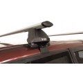 Rhino Rack JA2639 Vortex 2500 Silver 2 Bar Roof Rack for Holden Jackaroo 5dr SUV with Bare Roof (1992 to 2004) - Factory Point Mount