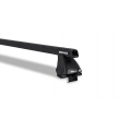 Rhino Rack JC-01548 Heavy Duty 2500 Black 1 Bar Front Roof Rack for Ford Ranger P703 2dr Ute with Bare Roof (2022 onwards) - Clamp Mount