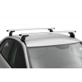 Thule 751 Wingbar Evo Silver 2 Bar Roof Racks For Fiat Ducato 5dr SWB Low Roof Factory Mounting Point 2006 - Onwards for Fiat Ducato L1H1 (III) 5dr SWB Low Roof with Bare Roof (2006 to 2014) - Factory Point Mount