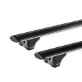 CRUZ Airo FIX Black 2 Bar Roof Rack for BMW 1 Series F21 3dr Hatch with Bare Roof (2012 to 2020) - Factory Point Mount