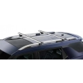 CRUZ Airo R Silver 2 Bar Roof Rack for Tata Telcosport 3dr Hatch with Raised Roof Rail (1991 to 1998) - Raised Rail Mount