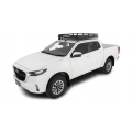 Rhino Rack JC-01258 Pioneer Tray (1400mm x 1140mm) with Backbone for Mazda BT-50 Gen 3 4dr Ute with Bare Roof (2020 onwards) - Factory Point Mount