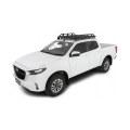Rhino Rack JC-01260 Pioneer Tradie (1328mm x 1236mm) with Backbone for Mazda BT-50 Gen 3 4dr Ute with Bare Roof (2020 onwards) - Factory Point Mount