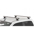 Rhino Rack JC-00569 Heavy Duty RCH Silver 2 Bar Roof Rack for Mazda BT-50 Gen 3 4dr Ute with Bare Roof (2020 onwards) - Factory Point Mount